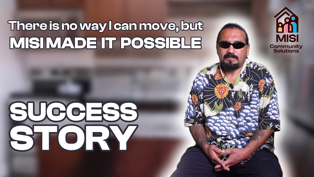 "There is no way I can move, but Misi made it possible."