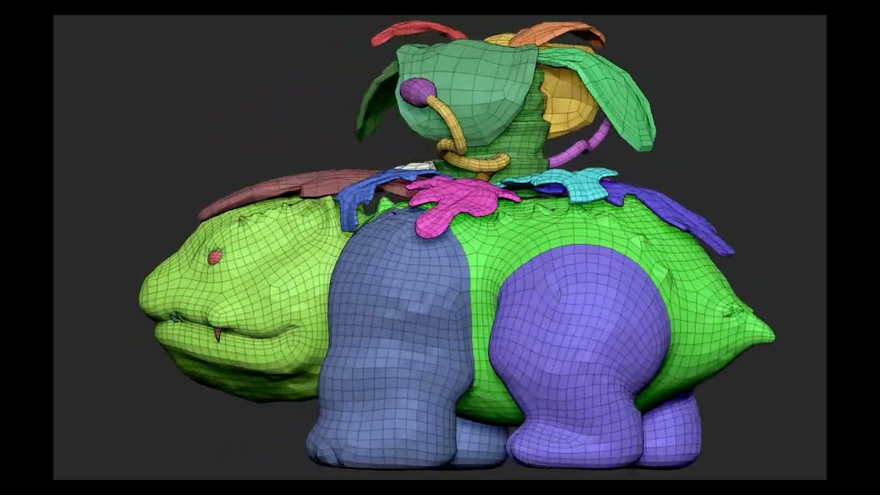 ทำโมเดล 3D - 3D character and animation - 2