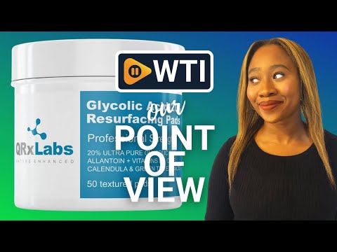 QRxLabs Glycolic Acid Pads - WTI product video review