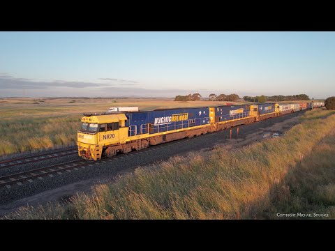 Pacific National 7MP5 Container Freight Train (17/12/2022) - PoathTV Australian Railways