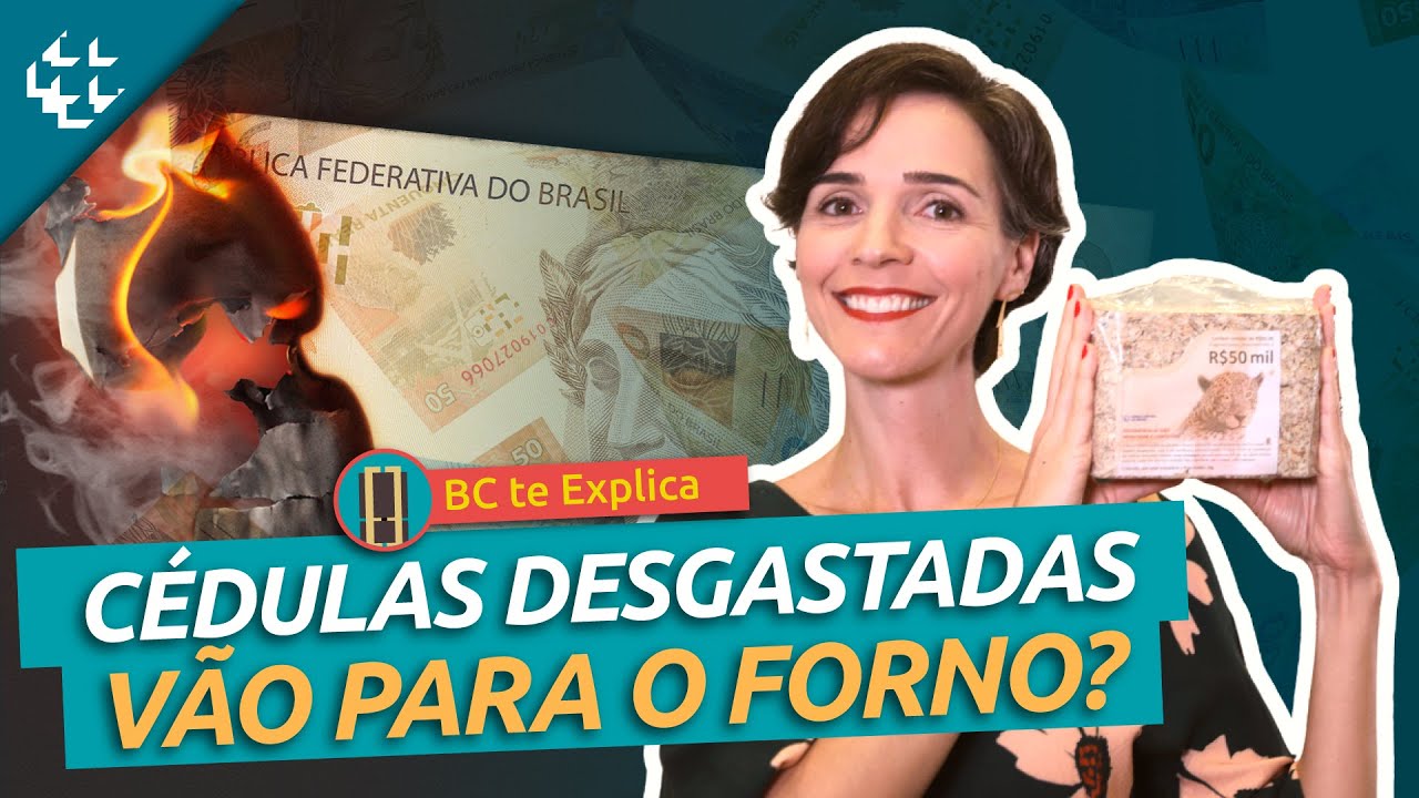 BC te Explica #56 - O que o BC faz com as notas desgastadas que saem de circulação?