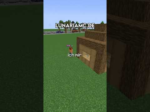 UNGLAUBLICH! Ich finde einen DUPER in LunariaMC! 😱 #minecraft
