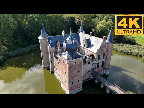 Kasteel Cleydael Castle of Cleydael DJI Movie by Falconi