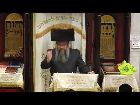 Shiur Techeiles in Yiddish - Rabbi Benzion Halberstam - Chol Hamoed Sukkos - 5777 - Boro Park