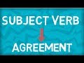 Subject Verb Agreement Basic Rules