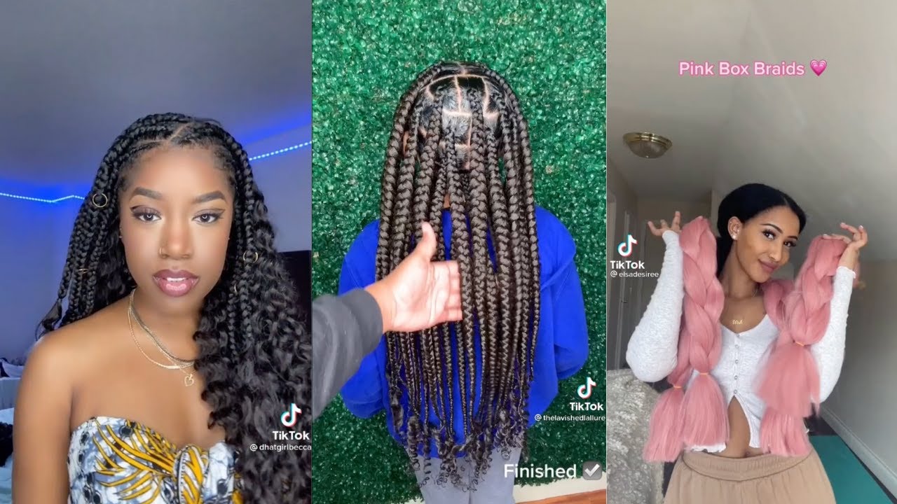 TIKTOK BRAIDS COMPILATION