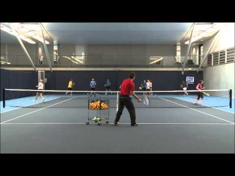 Cardio Tennis - Drills - Approach and Volley