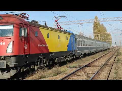Tren IR1752 Suceava Nord - Bucuresti Nord trece prin Sabaoani cu 473-004-6 - 04.11.2022