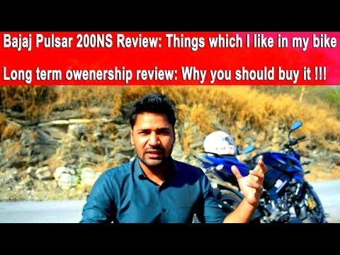 Bajaj Pulsar 200NS review: Things I like in my bike