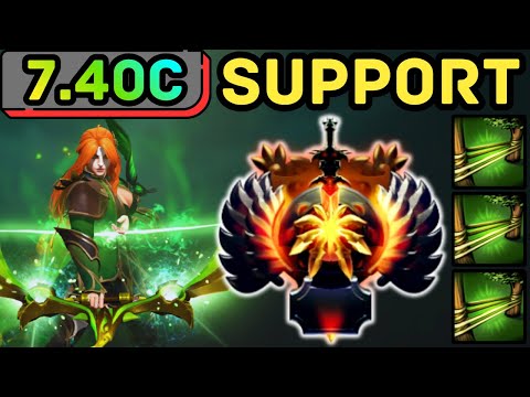 🔥 WINDRANGER SUPPORT HYBRID CARRY ?! PERFECT SHACKLES 🔥 DOTA 2
