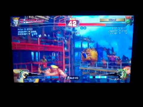 SSF4 AE Brazil Electric (Blanka) VS Killer G 2000 (Guile)