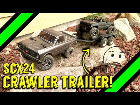 Scx24 Crawler Trailers are Awesome!