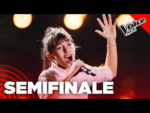 Nicole canta “Alghero” di Juni Russo |The Voice Italy Kids | Semifinale