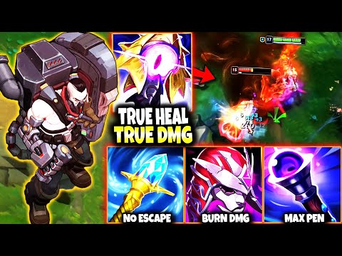 This Singed Build will HEAL FROM YOUR DAMAGE AND MELT THEM TO DEATH 🔥 LoL Top Singed s12 Gameplay