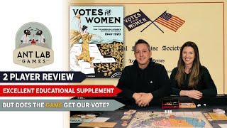 Votes for Women Board Game Review