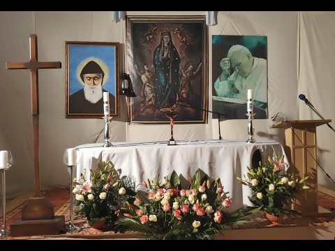Charbel TV-Transmisja Mszy Świętej -parafia pw. Matki Bożej Wniebowziętej i św. Charbela 04.09.2020