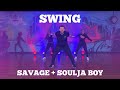 Swing - Savage and Soulja Boy - Dance Fitness - Turn Up - Zumba - Mixxedfit - bigkidrick