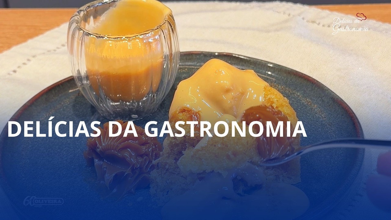 Aprenda a preparar um bolo quentinho de doce de leite Oliveira