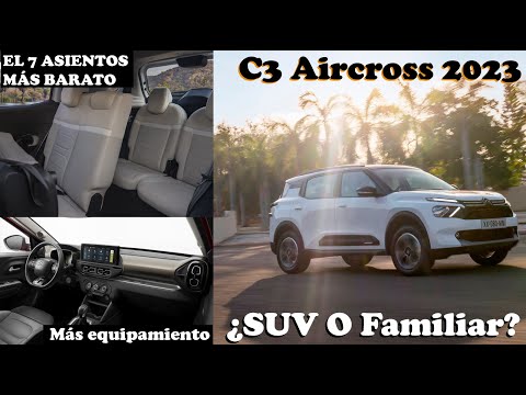 Nuevo Citroen C3 Aircross 2023 | Todas las características, equipamiento y novedades.