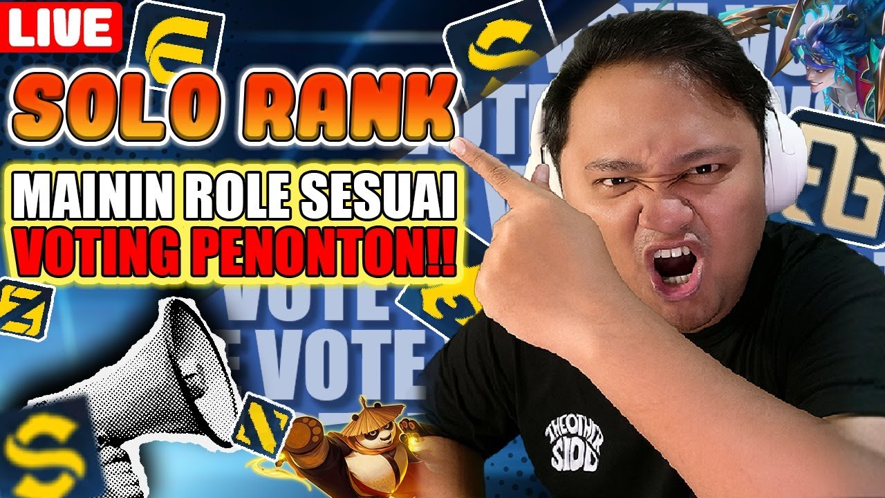 SOLO RANK main ROLE sesuai dengan apa yang PENONTON INGINKAN!