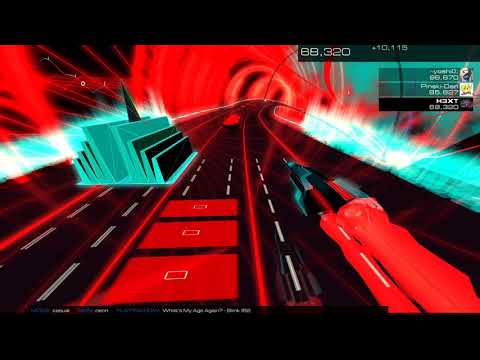 Blink 182 - What's My Age Again - Audiosurf 2