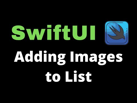 Adding Images to List in SwiftUI #listinswiftui #swiftui #ios