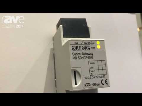 CEDIA 2017: Jung Previews Sonos-Gateway Interface For KNX Room Controller