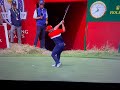 DeChambeau drives 1st at whistling Straits Ryder cup singles