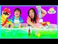 Ryan S World Slime Baff Surprise Toys Challenge Game Mystery Slime Mystery Putty Molekule