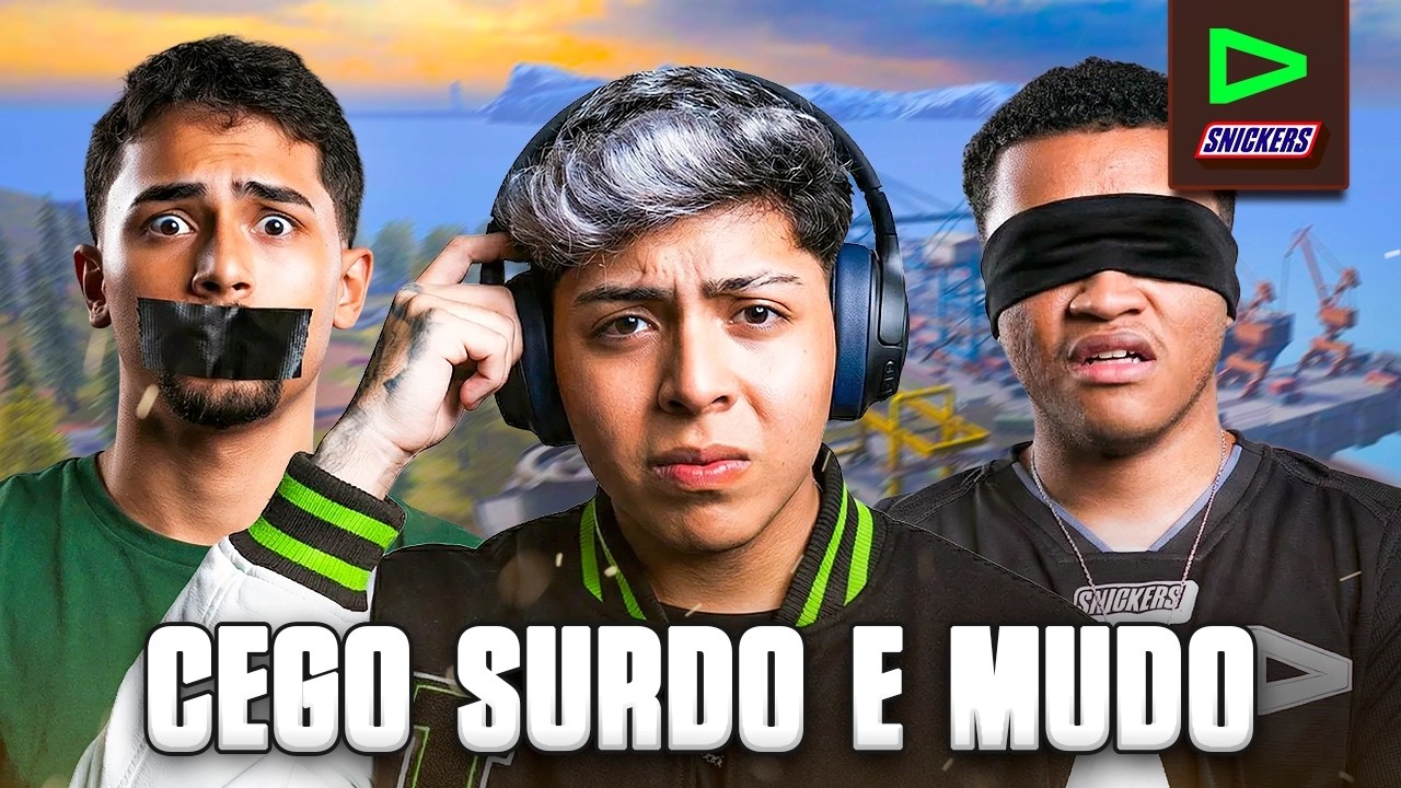 DESAFIO NA RANKEADA: CEGO, SURDO E MUDO