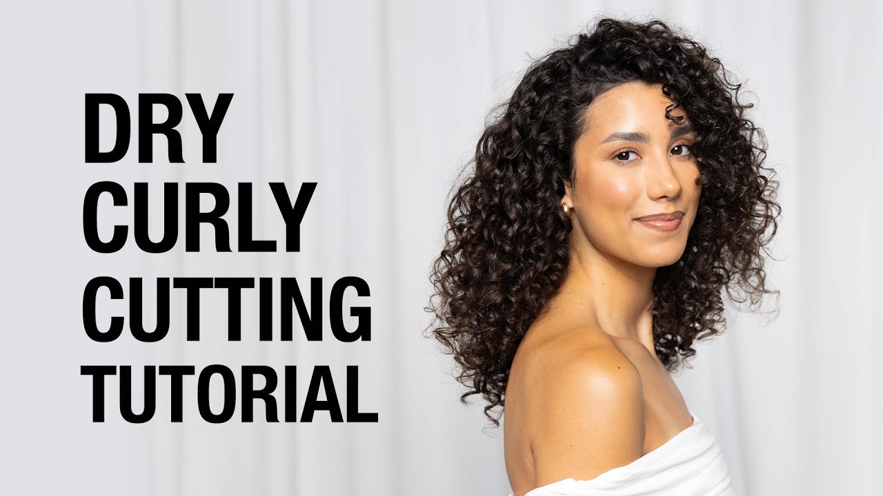 How to Dry Cut Curly Hair Tutorial