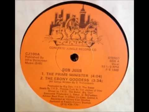 Don Juan ~ The Prime Minister ~ Concrete Jungle 1988 Philadelphia PA