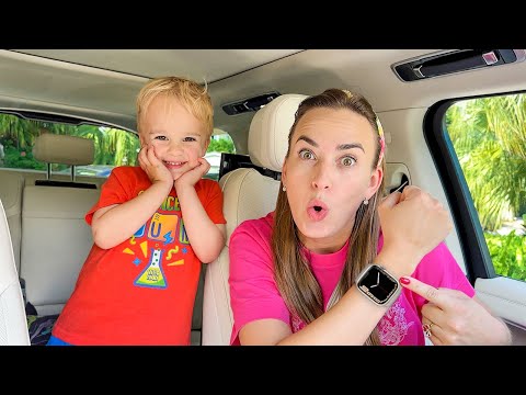 Chris and Alice feeding animals at the farm - Funny stories for kids