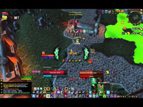 Unholy DK/Rogue vs. War/Holy Paladin 2v2 arena 5.2 1650 rating Win