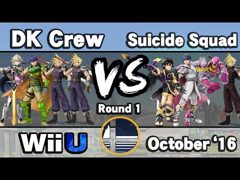[Smash 4]  DK Crew Vs. Suicide Squad Round 1 - JSB Weeklies