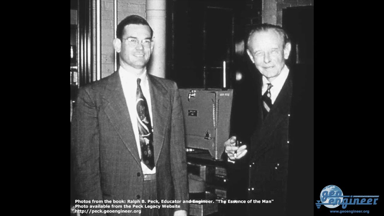 Terzaghi's Opening Lecture for Engineering Geology at Harvard University