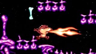 Radical Rex Sega CD Stage 4 Dino Graveyard