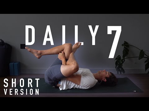 My "Daily 7" Stretches Flexibility Routine *Short Version* (FOLLOW ALONG)