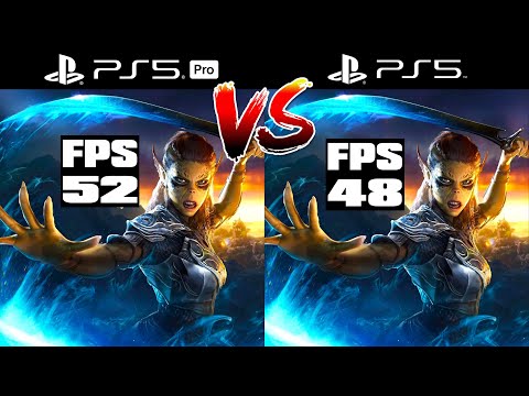 Baldur's Gate 3 - PS5 Pro vs PS5 - Native 4K and PSSR Support - All Performance Modes Tested