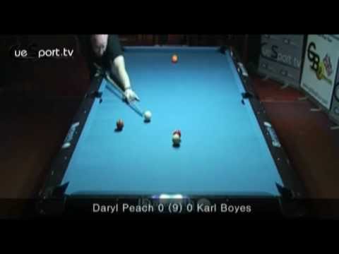 Daryl Peach v Karl Boyes - GB9 Pro Cup Semi Final 2009 - Part 1 of 2