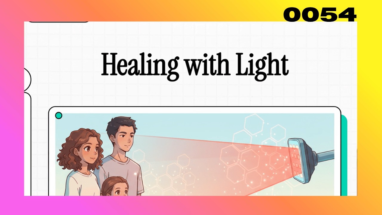 4K 0054 — Healing with Light  LLLT Results: See the Pain Score Drop