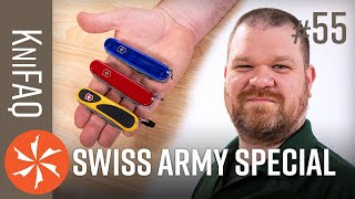 KnifeCenter FAQ #55: Top Rated Swiss Army Knives - Upgraded 