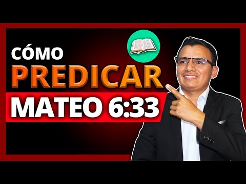 📖How to Preach Matthew 6:33🔥Seek first the Kingdom of God and His righteousness || Outline