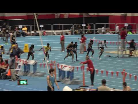 2020 Carl Lewis Indoor Invitational Boys Semi-Finals 1 - 60m Dash