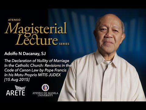 The Declaration of Nullity of Marriage in the Catholic Church: Revisions in the Code of Canon Law