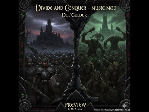 Third Age: Total War DaC – The Shadow of Mirkwood/Dol'Guldur Music Mod (By Mr_Nygren)