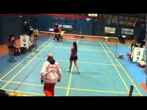 Dobles Damas  Daniela Macias / Danica Nishimura vs. Paula y Fabiana - Brasil