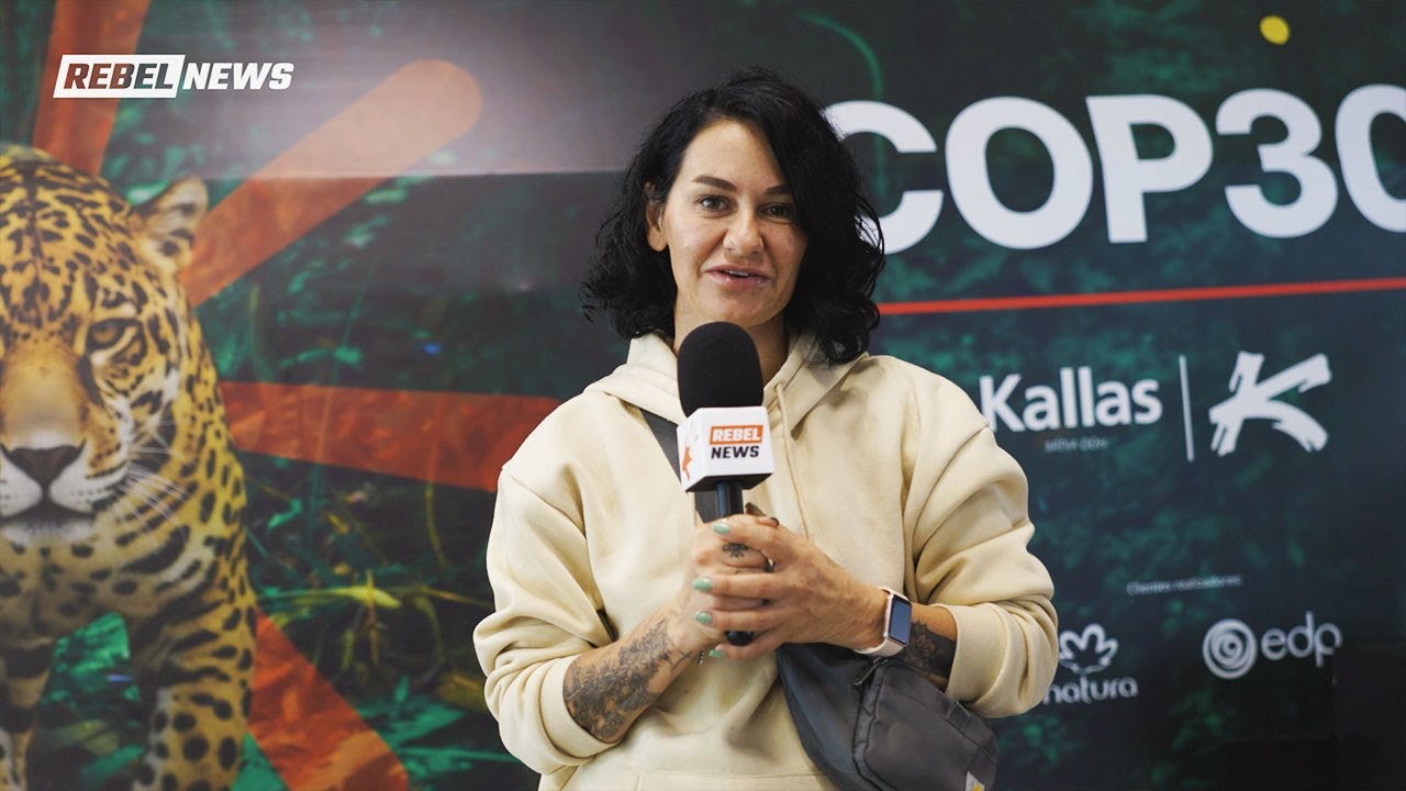 We've finally arrived in Belém — and were greeted with climate scolding at the airport