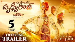 తెలుగు: Prithviraj Trailer | Akshay Kumar, Sanjay Dutt, Sonu Sood, Manushi Chhillar | Telugu Version