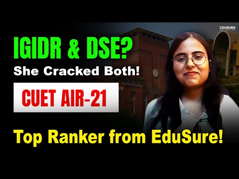 Vedika Pathak — IGIDR + DSE